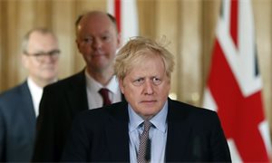 Boris Johnson calls for “national effort” to defeat the coronavirus