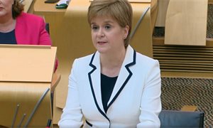 The time has come to move from 'contain' to 'delay' on coronavirus, Sturgeon says