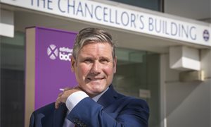 Keir Starmer backs Richard Leonard but says Labour has 'a mountain to climb'