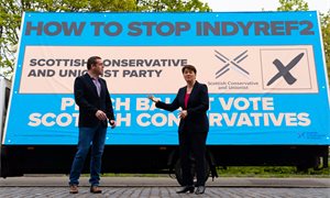 On the campaign trail: Ruth Davidson calls for unionists to embrace tactical voting on the list