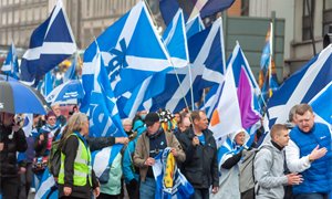 New poll shows support for Scottish independence at highest level in a year