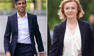 Truss and Sunak visit Perth on the campaign trail