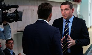 Douglas Ross praises Chancellor's tax U-turn in conference pitch to 'rural and working Scotland'