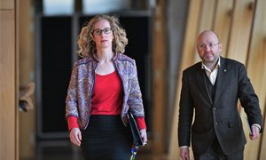 Next first minister must look beyond 'political tribalism', Scottish Greens say