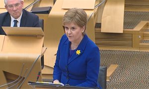 Labour call for election at Nicola Sturgeon’s last FMQs