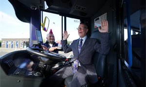 The UK’s first driverless bus service begins in Edinburgh