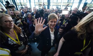 Nicola Sturgeon backs SNP’s new independence strategy