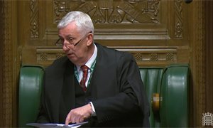 Commons Speaker Lindsay Hoyle faces fury over Gaza ceasefire motion