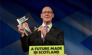 John Swinney: Voting SNP will ‘intensify pressure’ to hold independence referendum