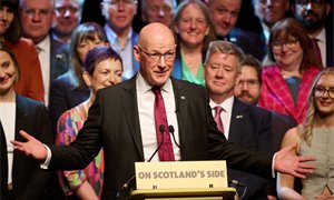 Independence will help tackle alienation, says John Swinney