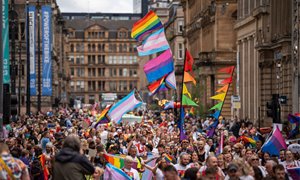 Political parties banned from Glasgow Pride