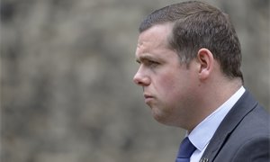 Douglas Ross excluded from chamber during angry exchanges at FMQs