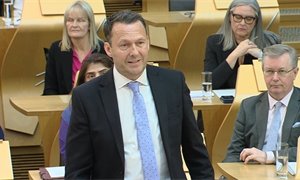 Organised crime ‘out of control’, Russell Findlay tells John Swinney