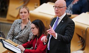 First Minister John Swinney accused of prioritising NHS over independence