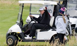 Scottish and UK Government row over cost of Trump visit