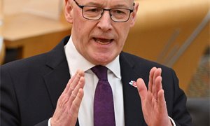 John Swinney refuses to rule out tax rises
