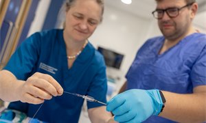 Dundee and US surgeons use a robot to perform world first stroke surgery