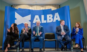 Hard Partying: Alba's difficult year