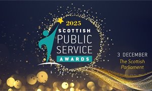 Malcom Burr wins lifetime achievement award at Scottish Public Services Awards 2025