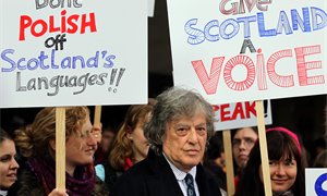 We should be grateful for lovers of language - wherever they learn