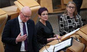 Angela Constance survives no-confidence vote