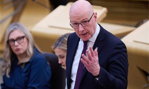 John Swinney accuses Anas Sarwar of ‘shameful’ interference in hospitals inquiry