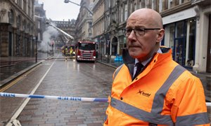 John Swinney signals ‘willingness’ to support council financially in dealing with the consequences of Glasgow blaze
