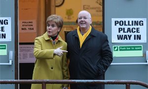 Sturgeon may claim she knew nothing of her husband’s wrongdoing, but her position enabled it