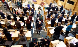 Fewer than half of MSPs disclose whether they are male or female