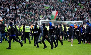 Football banning orders expanded to tackle pitch invasions