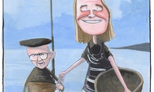 Sketch: Lara Bird has pride of plaice
