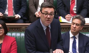 Indyref possible if majority support one, Andy Burnham says