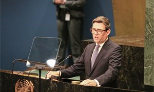 UK aiming to lead on new global standards, Burnham tells UN