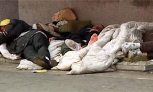 European citizens rough sleeping in Scotland face being arrested and removed from the UK