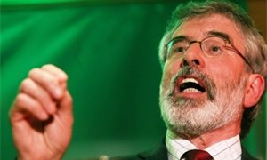 Tory-DUP deal 'threatens Good Friday Agreement', Gerry Adams says