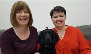Ruth Davidson and partner expecting baby