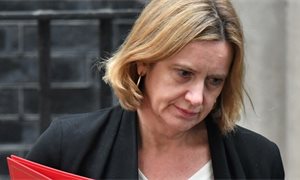Amber Rudd resigns as Home Secretary