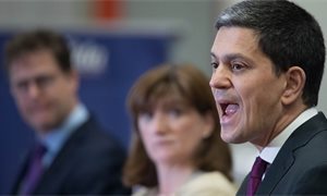 David Miliband says Jeremy Corbyn risks being the ‘midwife of hard Brexit’