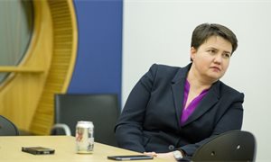 Ruth Davidson backs Theresa May after resignations of David Davis and Boris Johnson