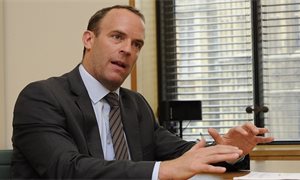 Dominic Raab: UK will not pay Brexit divorce bill unless trade deal with EU is agreed