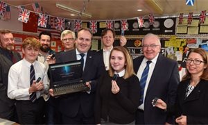 Scottish school first in the world to pilot wireless network using light