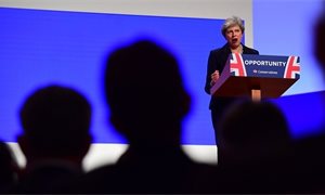 Theresa May declares austerity 'over' in conference speech