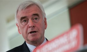 John McDonnell under fire for calling Winston Churchill 'a villain'