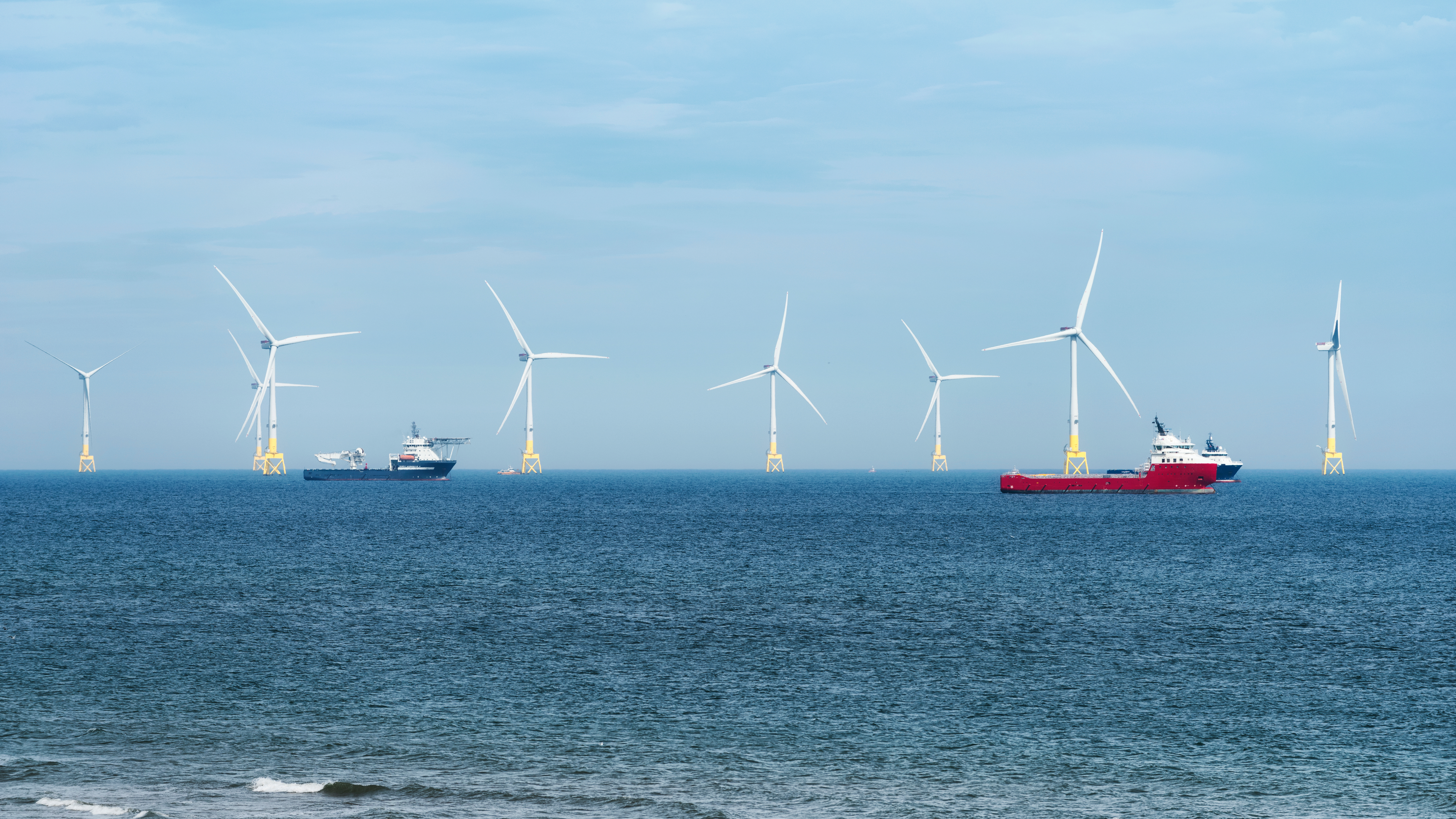 turbines off Aberdeenshire